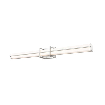 1 Light 40" Bathroom Vanity Light, Brushed Nickel