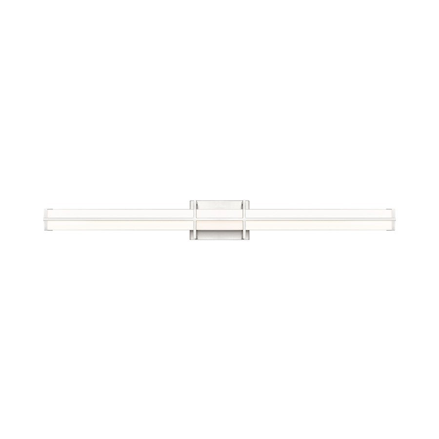 1 Light 40" Bathroom Vanity Light, Brushed Nickel
