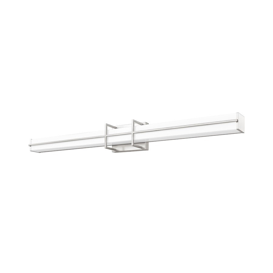 1 Light 40" Bathroom Vanity Light, Brushed Nickel