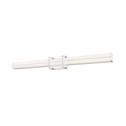 1 Light 40" Bathroom Vanity Light, Chrome