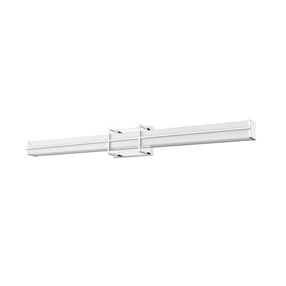 1 Light 40" Bathroom Vanity Light, Chrome