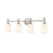 Z-Lite Orion 4 Light 31.25" Vanity, Brushed Nickel/Opal Etched - 1102-4V-BN