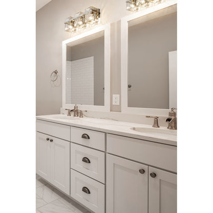 3 Light Bathroom Vanity Light, Clear