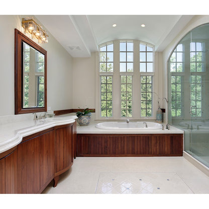3 Light Bathroom Vanity Light, Clear