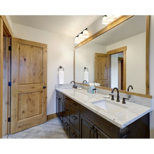 3 Light Bathroom Vanity Light, Etched Opal