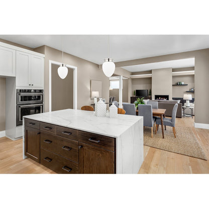 1 Light 10" Pendant, Polished Nickel