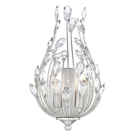 Z-Lite Gabriella 2 Light Wall Sconce, Brushed Nickel - 1957-2S-BN