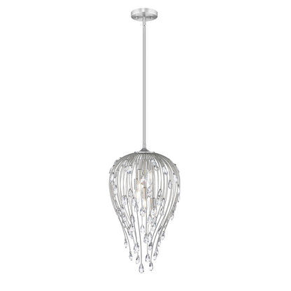 Z-Lite Gabriella 5 Light Pendant, Brushed Nickel - 1957P15-BN
