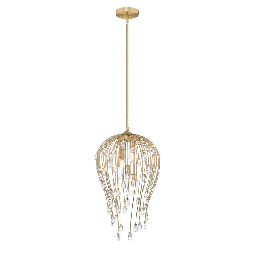 Z-Lite Gabriella 5 Light Pendant, Modern Gold - 1957P15-MGLD