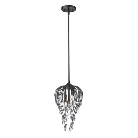 Z-Lite Gabriella 3 Light Pendant, Matte Black - 1957P9-MB