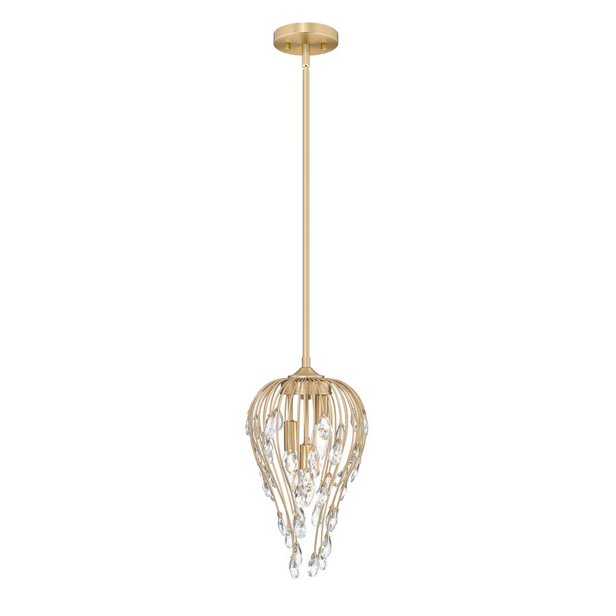 Z-Lite Gabriella 3 Light Pendant, Modern Gold - 1957P9-MGLD