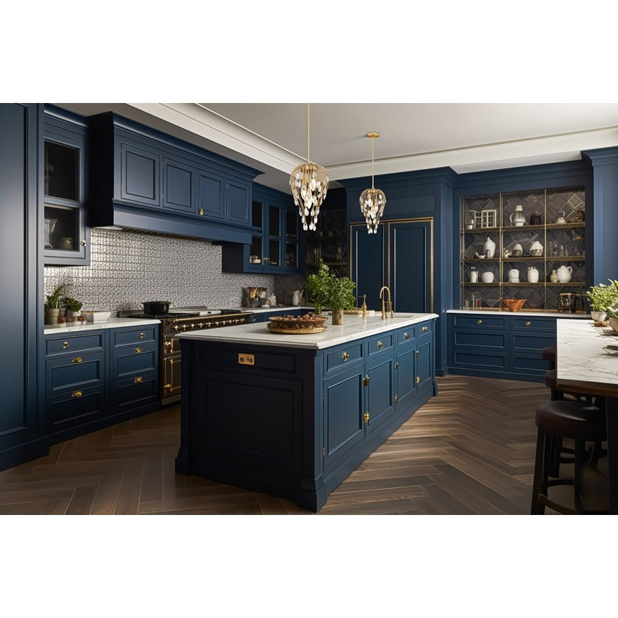 Z-Lite Gabriella 3 Light Pendant, Modern Gold