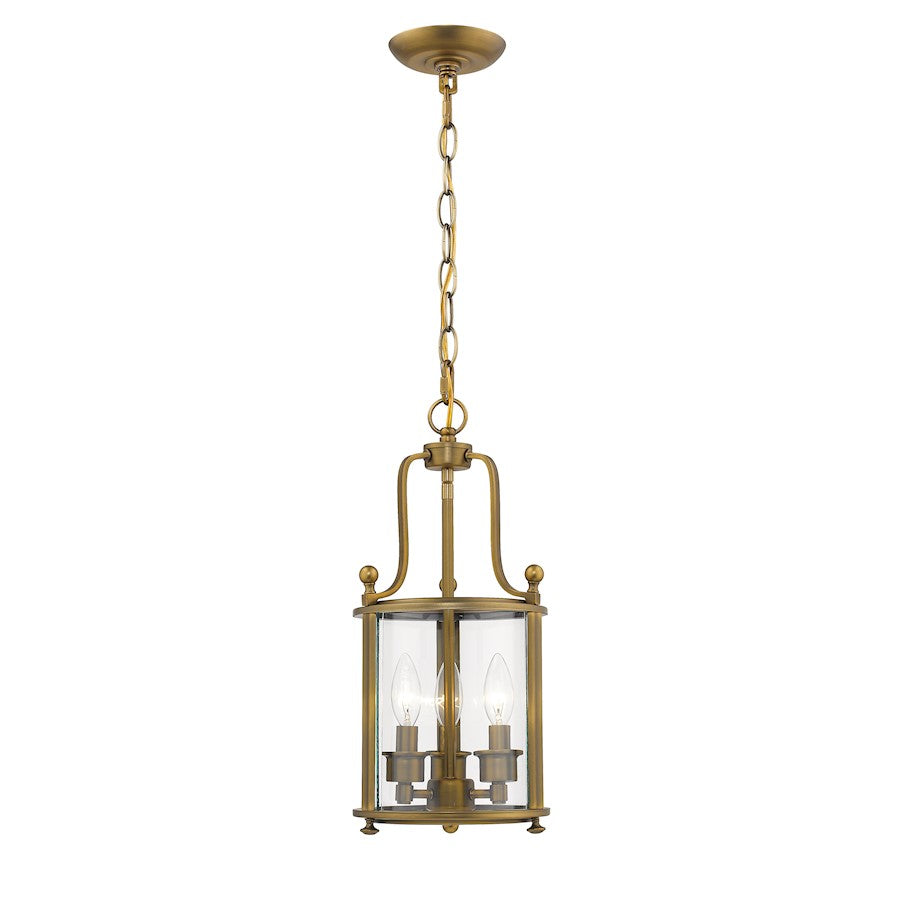 Wyndham Chandelier, Heirloom Brass