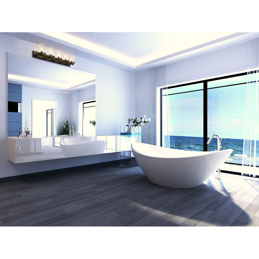5 Light Bathroom Vanity Light