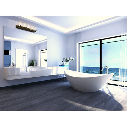 5 Light Bathroom Vanity Light