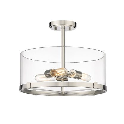 Z-Lite Callista 3 Light Semi Flush Mount