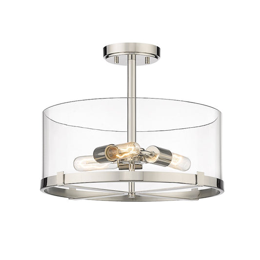 Z-Lite Callista 3 Light Semi Flush Mount