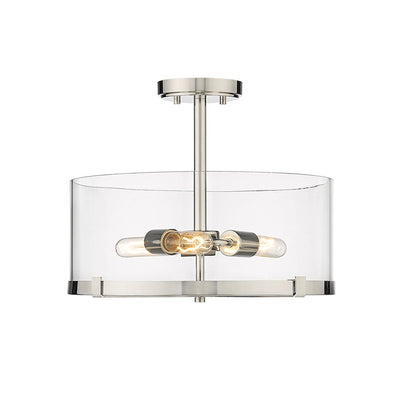 Z-Lite Callista 3 Light Semi Flush Mount