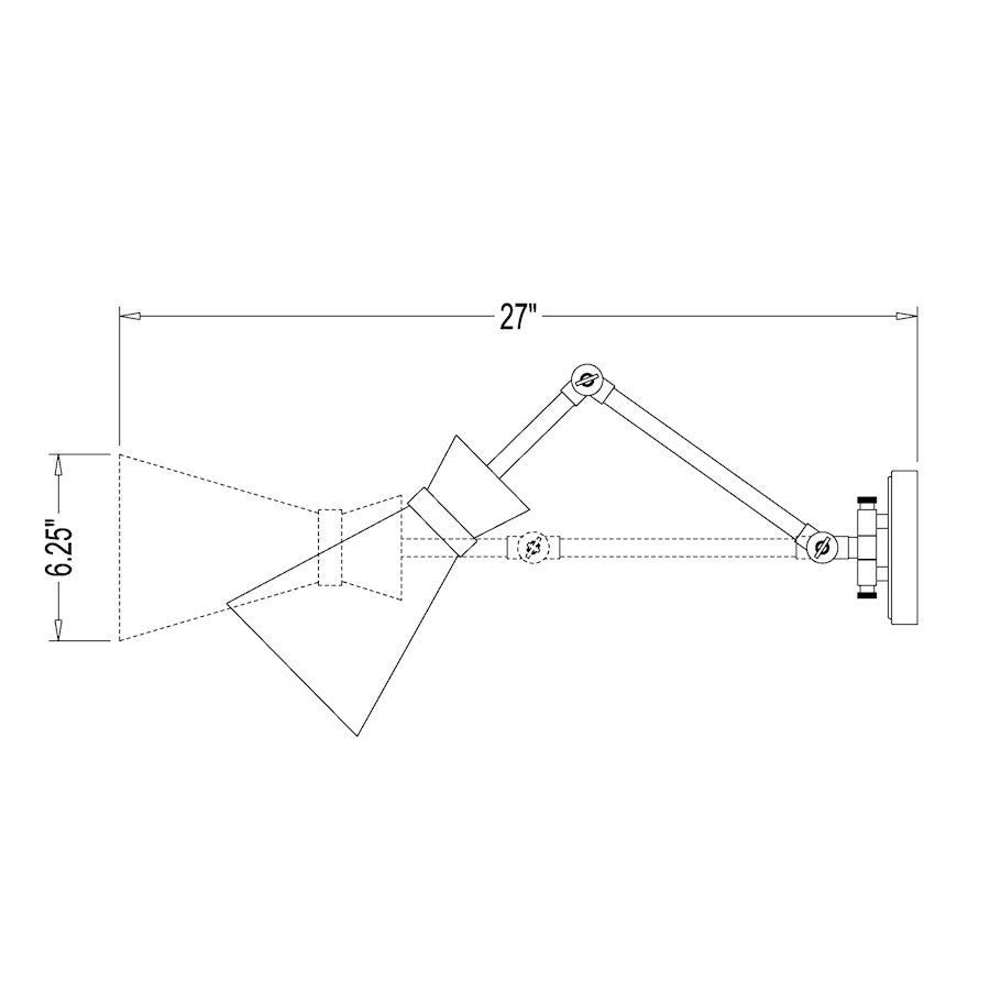 1 Light Wall Sconce