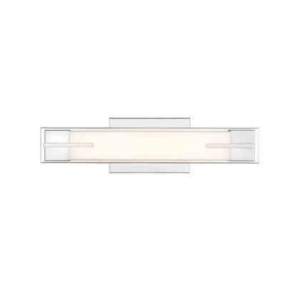 1 Light 18" Bathroom Vanity Light, Brushed Nickel