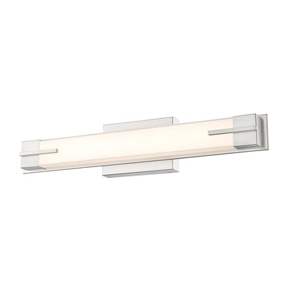 1 Light 23" Bathroom Vanity Light, Brushed Nickel