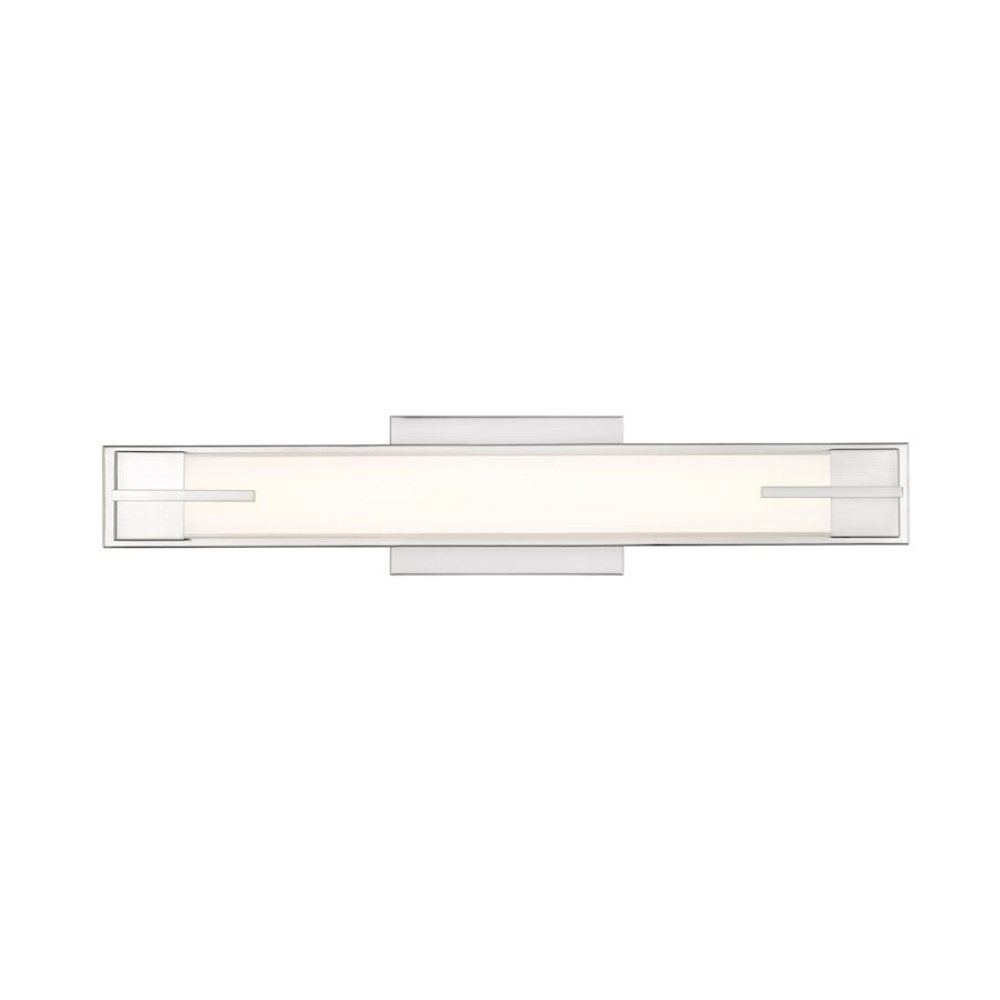 1 Light 23" Bathroom Vanity Light, Brushed Nickel