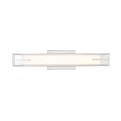 1 Light 23" Bathroom Vanity Light, Brushed Nickel