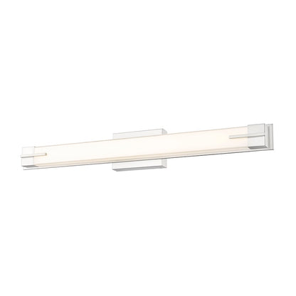 1 Light 33" Bathroom Vanity Light, Brushed Nickel