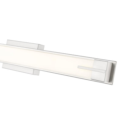 1 Light 33" Bathroom Vanity Light, Brushed Nickel