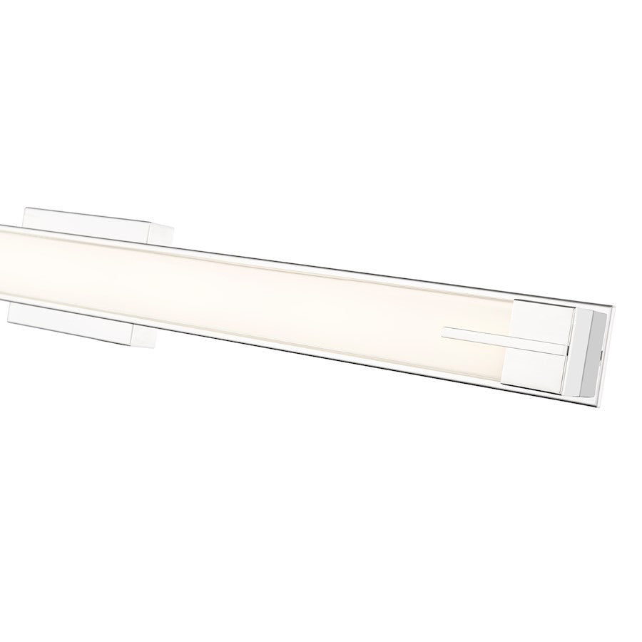 1 Light 43" Bathroom Vanity Light, Chrome