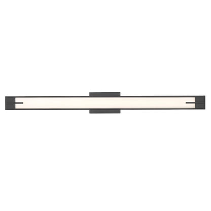 1 Light 43" Bathroom Vanity Light, Matte Black