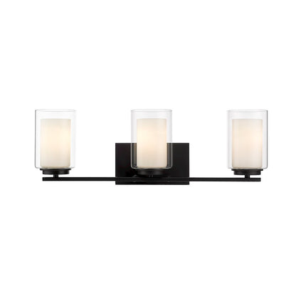 Bathroom Vanity Light, Matte Black