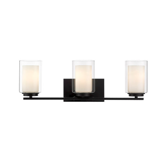 Bathroom Vanity Light, Matte Black