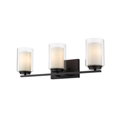 Bathroom Vanity Light, Matte Black