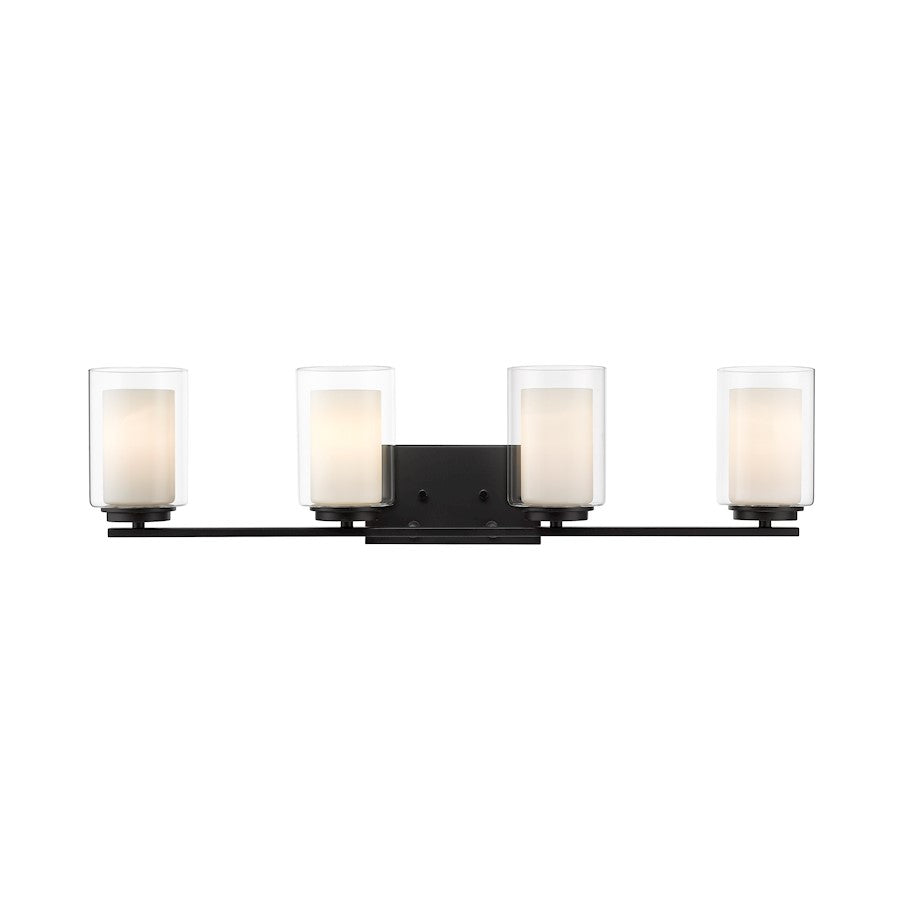 Bathroom Vanity Light, Matte Black