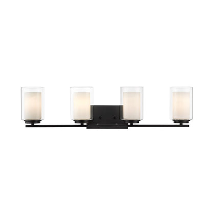 Bathroom Vanity Light, Matte Black