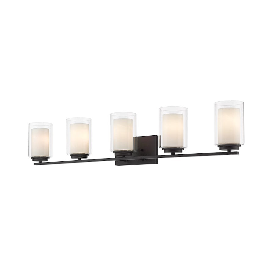 Bathroom Vanity Light, Matte Black