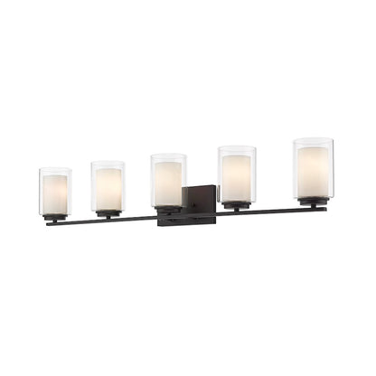 Bathroom Vanity Light, Matte Black