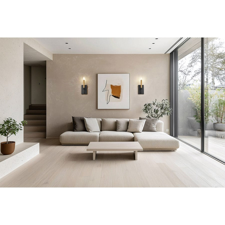Z-Lite Orson 2 Light Wall Sconce, Matte Black