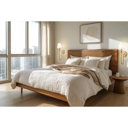 Z-Lite Jisele 1 Light Wall Sconce, Rubbed Brass/White