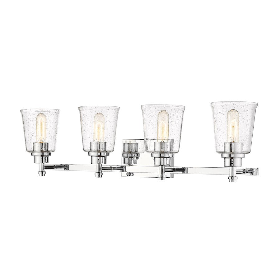 4 Light Bathroom Vanity Light in Chrome