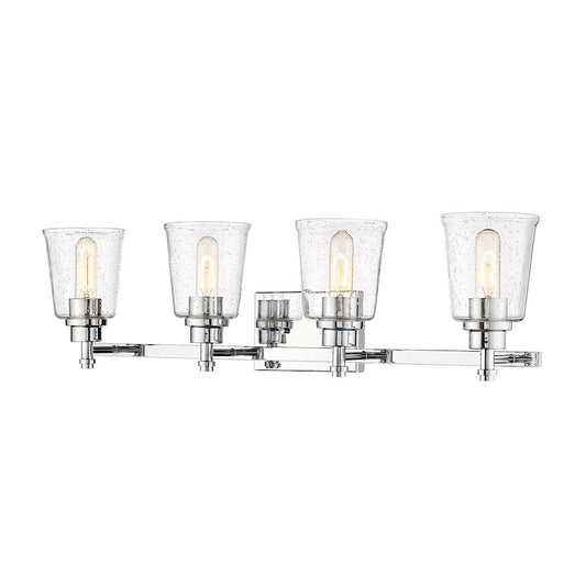 4 Light Bathroom Vanity Light in Chrome