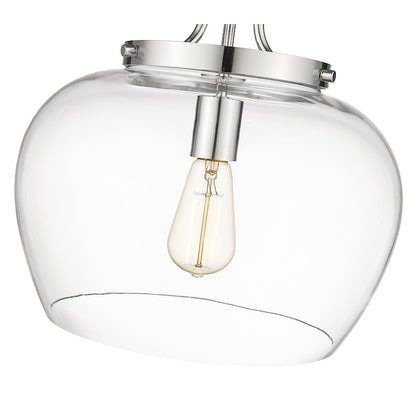 Z-Lite Joliet 1 Light Semi Flush Mount