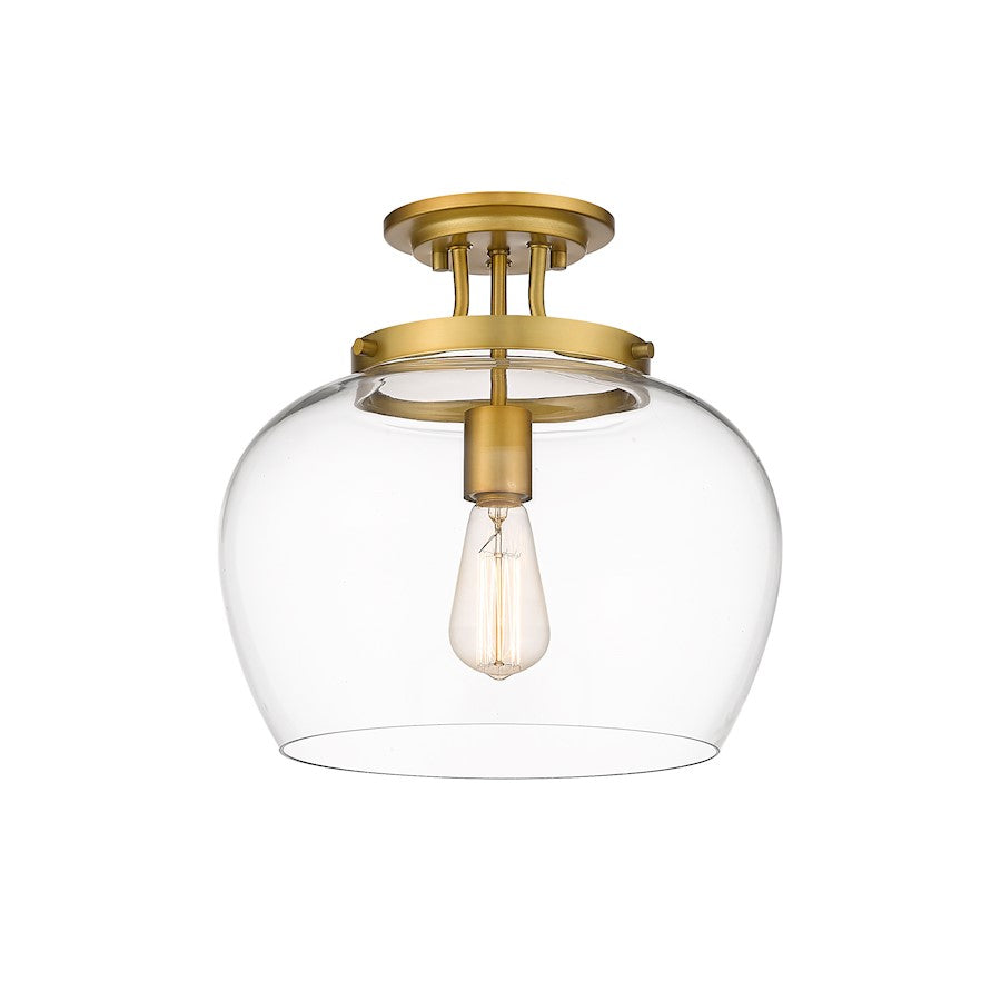 Z-Lite Joliet 1 Light Semi Flush Mount