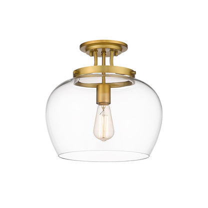 Z-Lite Joliet 1 Light Semi Flush Mount