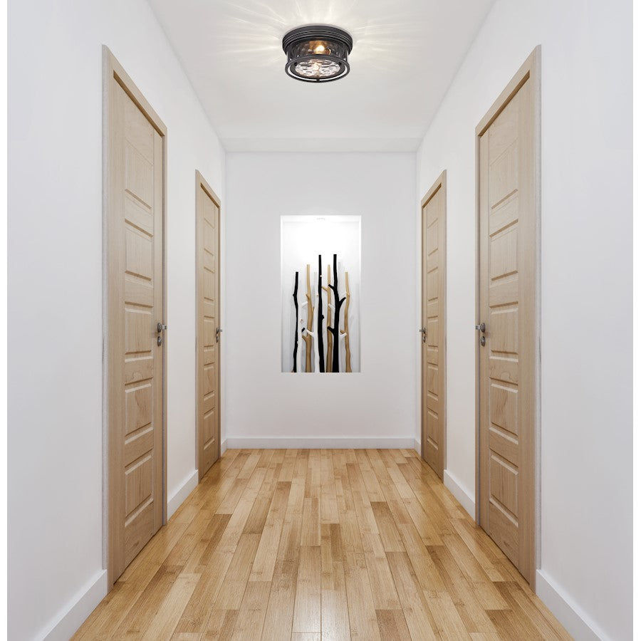 Z-Lite Clarion Flush Mount, Clear