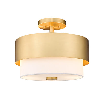 Z-Lite Counterpoint Semi Flush Mount