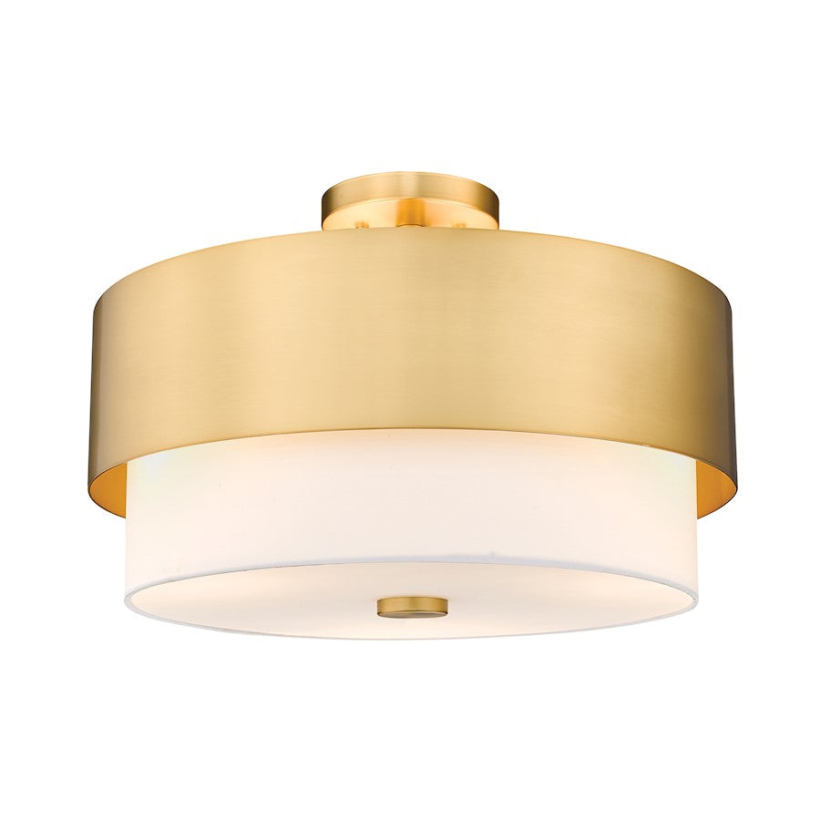 Z-Lite Counterpoint Semi Flush Mount