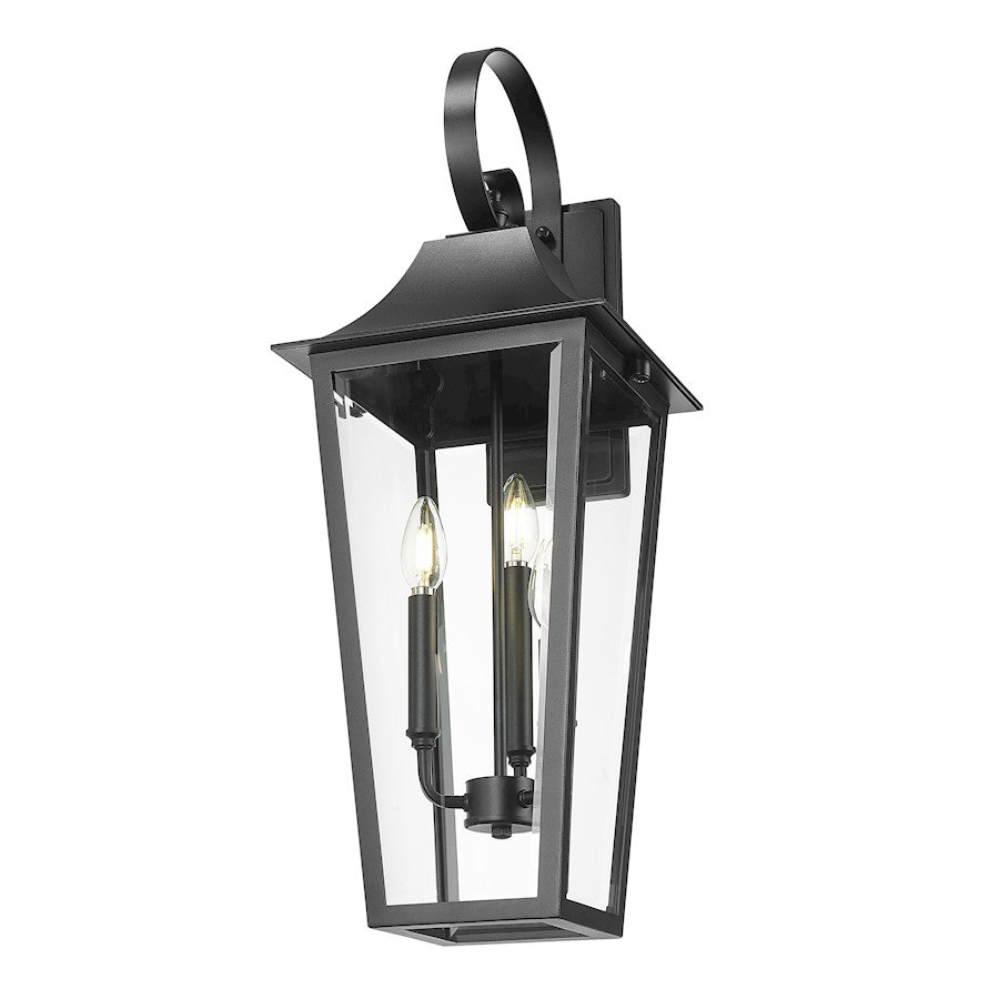 3 Light 10" Outdoor Wall Sconce