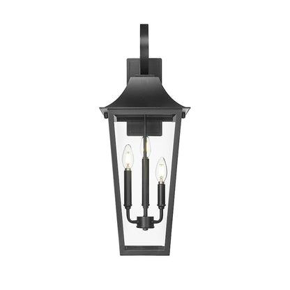 3 Light 10" Outdoor Wall Sconce